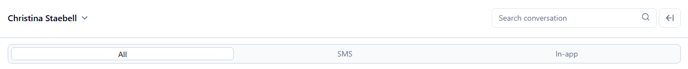 SMS vs In-app