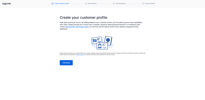 customer profile