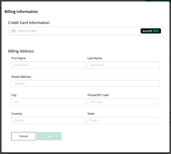 V1 Updating Payment Method