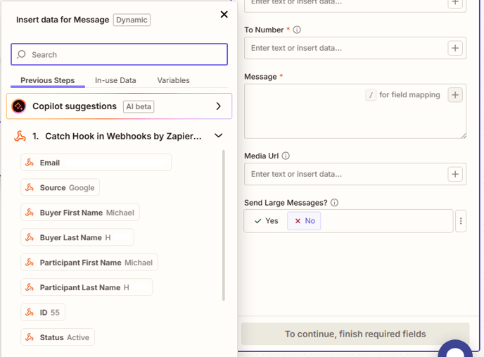 plus button placeholders