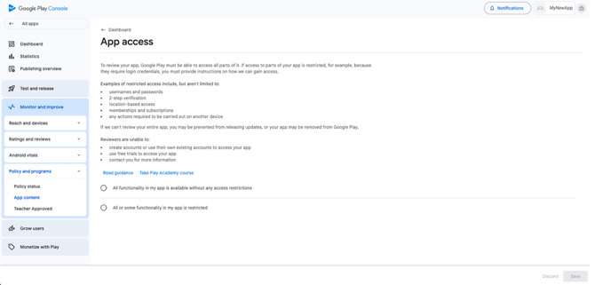App Access