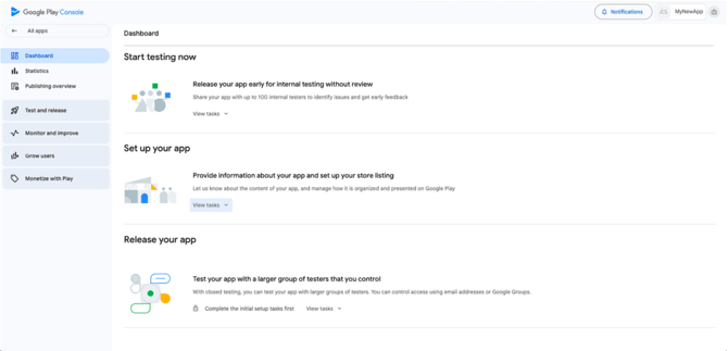 Set up your app