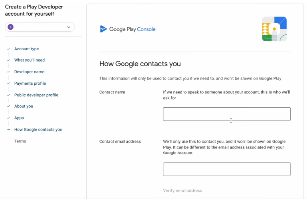 google contact