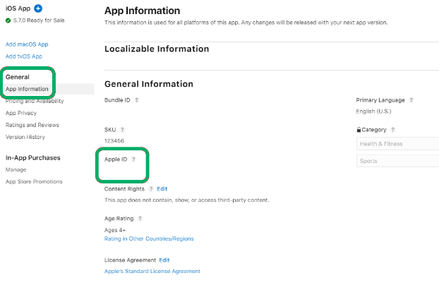 get app id