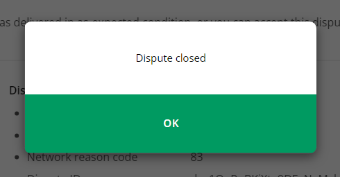 [V1] Payment disputes - Stripe