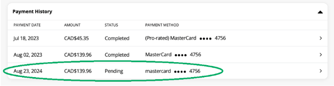 Pending Authentication