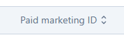 paid marketing id column